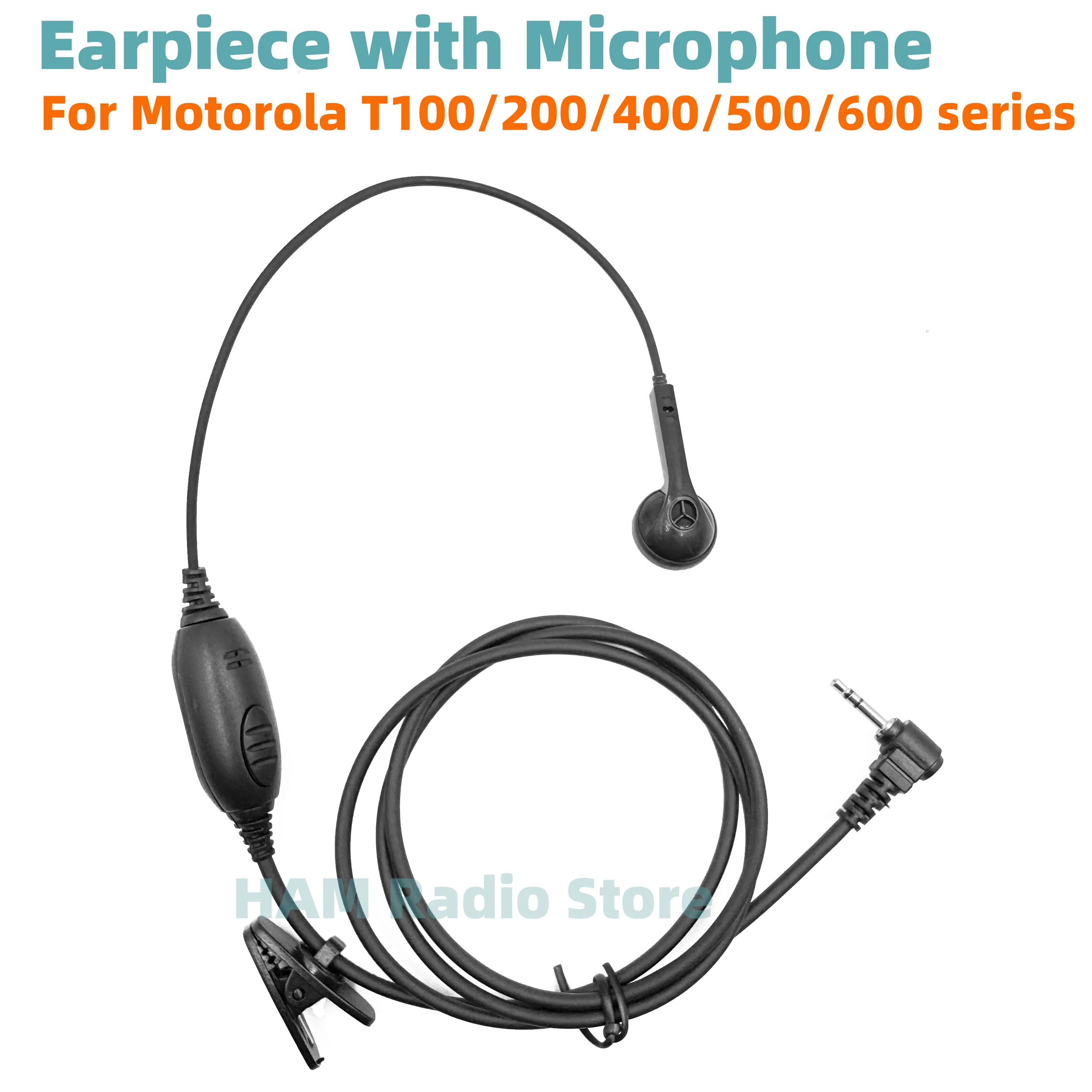 Фото Двусторонний радионаушник с микрофоном Fot Motorola T800 T802 T803 T605-H2O T470 T475 T478 T380 T278 T270 T210 CLS1110 Динамик №1