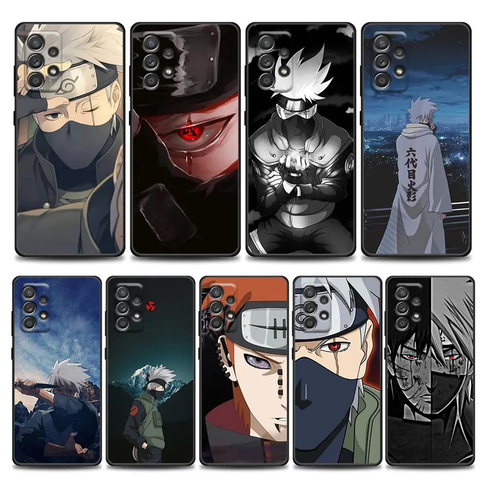 

Japan Anime Kakashi Pain Phone Case for Samsung A01 A02 S A03s A11 A12 A21s A32 5G A41 A72 5G A52s 5G A91 S Soft Silicone