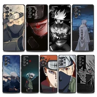 japan anime kakashi pain phone case for samsung a01 a02 s a03s a11 a12 a21s a32 5g a41 a72 5g a52s 5g a91 s soft silicone