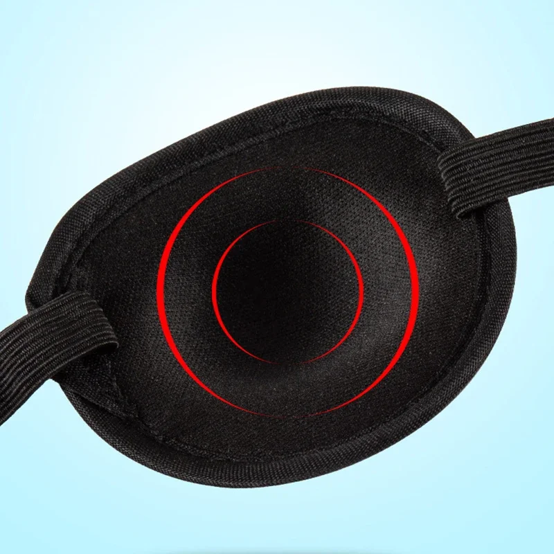 Пиратская повязка на глаз унисекс один одно моющаяся регулируемая вогнутая