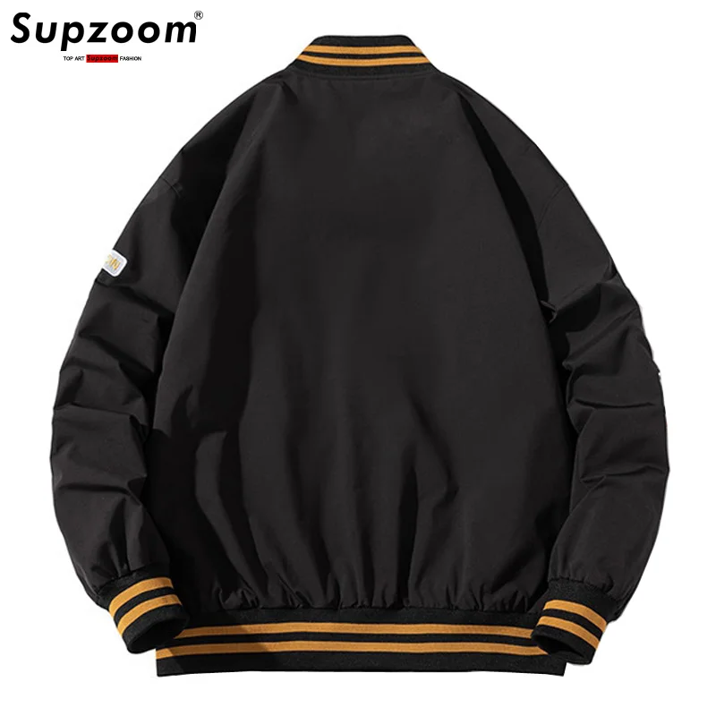 2022 New Arrival Top Fashion Leisure Casual Baseball Suit Embroidered Hip Hop Couple Single Breasted Jacket Men