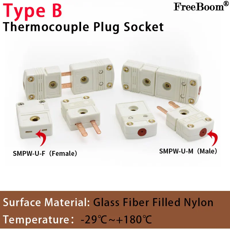 Стандартный разъем типа F B для термопары компенсационный проводной соединитель |