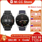 Цветные часы Xiaomi Mi, GPS, спортивный браслет, 1,39 дюйма, Bluetooth-Совместимость с AMOLED-экраном 5,0, Смарт-часы, фитнес-трекер, пульсометр