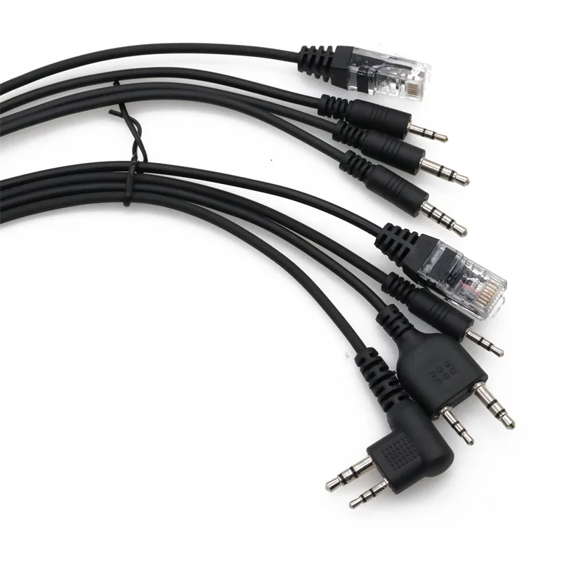 

HOT 8 In 1 USB Programming Cable Multifunctional Compatible For Walkie Talkie KENWOOD/QuanSheng/HYT/Motorola/YAESU/ICOM Radio