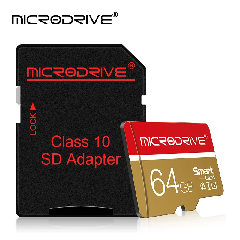 Высокоскоростная Карта Micro SD TF 4 ГБ 8 16 32 64 128 256 Мини-флеш-память Класса 10 Для