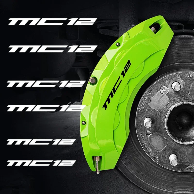 6 szt. Wodoodporna naklejka na zacisk hamulcowy Car Styling dla MC12