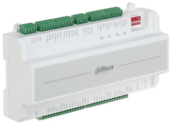 Контроллер Dahua DHI ASC1202B D на 2 двери (2 сторонний доступ) 100 000 карт и 150 записей Wiegand или
