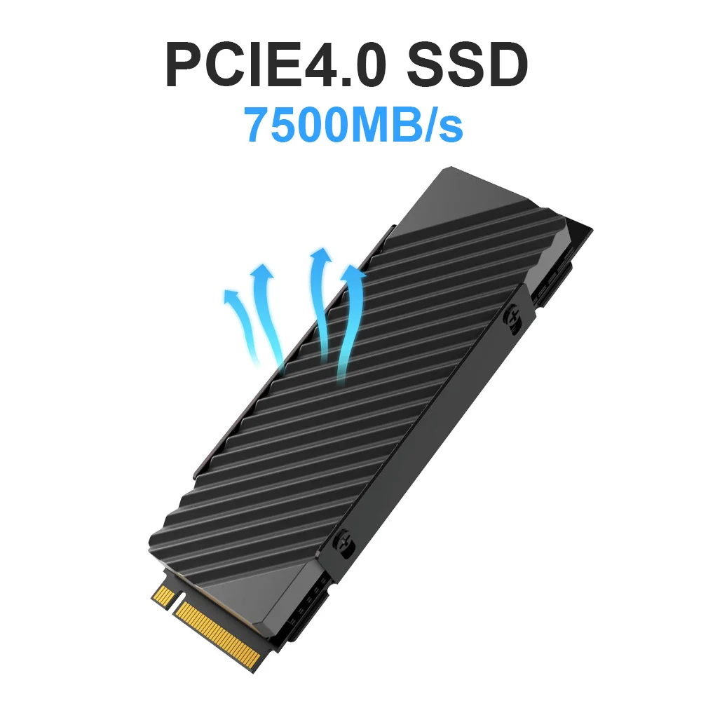 

OSCOO Внутренние жёсткие диски PCIE GEN 4.0*4 m.2 2280 nvme Ssd hard drive 512gb 1TB Ssd жесткий диск Suitable for laptop PS4