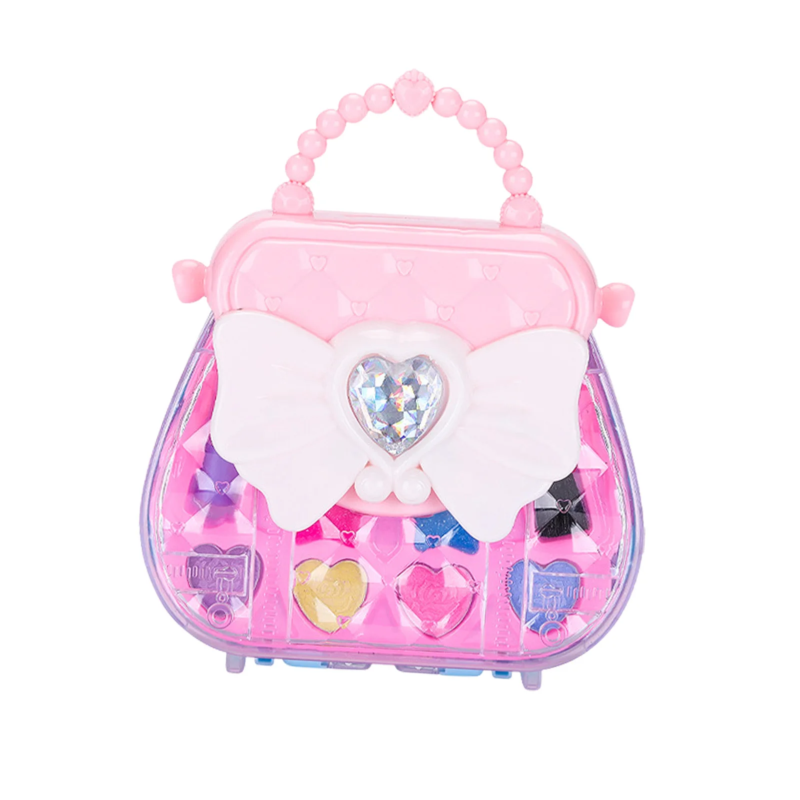 

Kids Makeup Sets For Girls Safe And Non-Toxic Little Girls Makeup Sets Real Cosmetic Kits With Makeup Bag Brushes Nail Polish