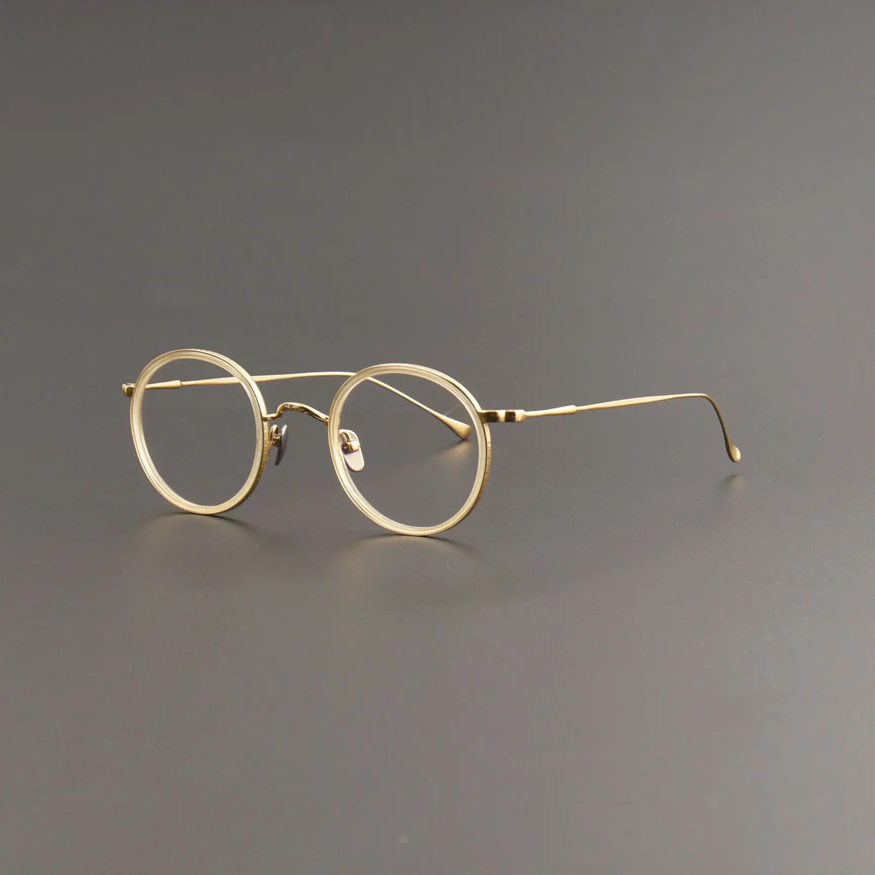 2024 японский роскошный бренд ручной работы KMN139 мужские классические круглые очки