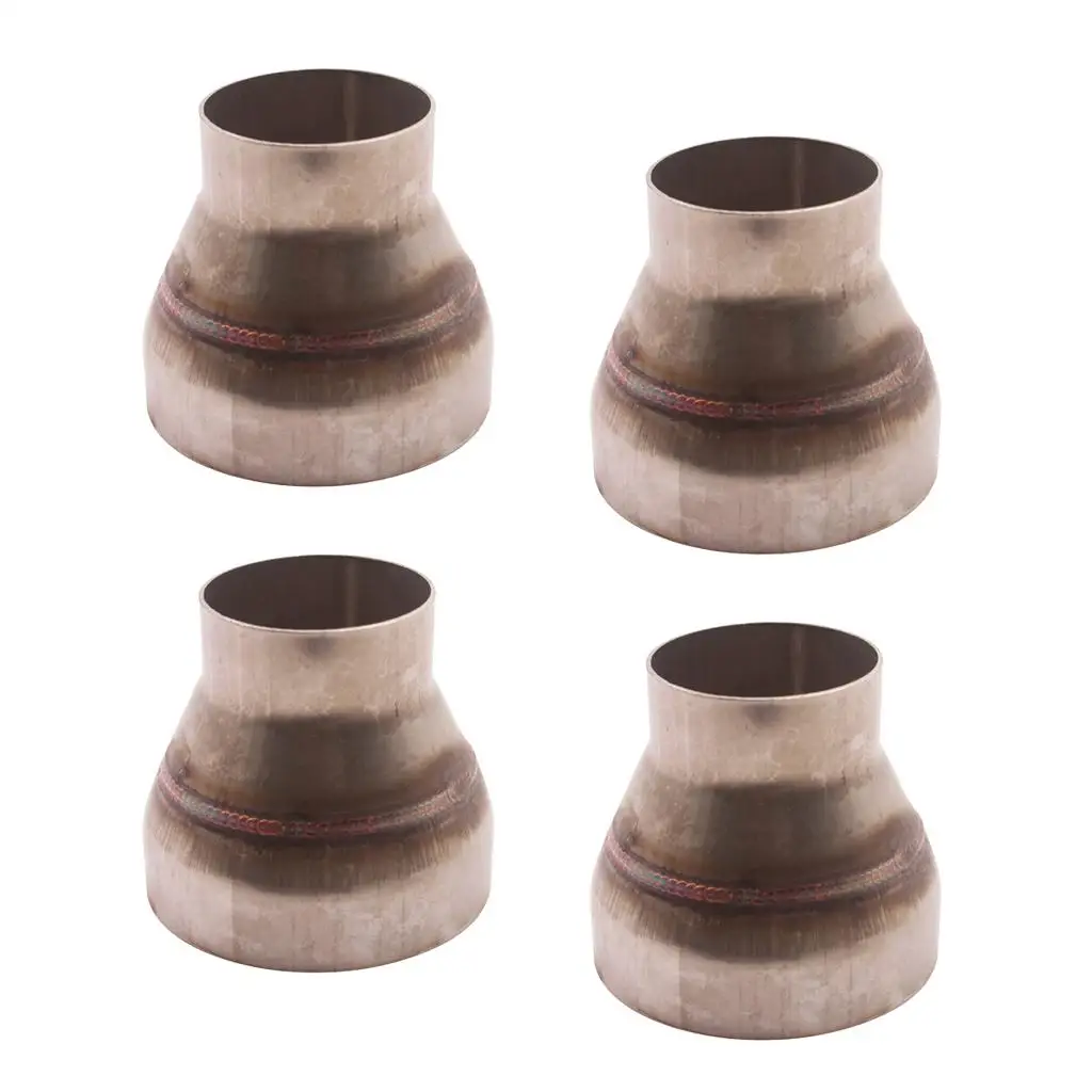 

4pc 4.0" O.D. To 2.5" O.D. Turbo Exhaust Stainless Reducer Connector