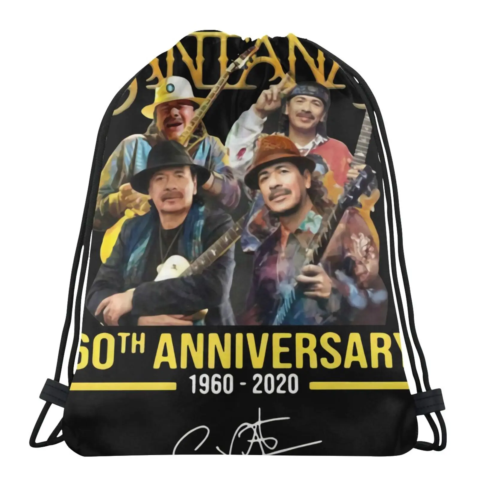 

Мужской рюкзак Santana на годовщину 60-летия 1960 2020 Band 6745, женская сумка для обуви, Хлопковая сумка, сумка на ремешке, Сумка с карманом для мяча, Ани...