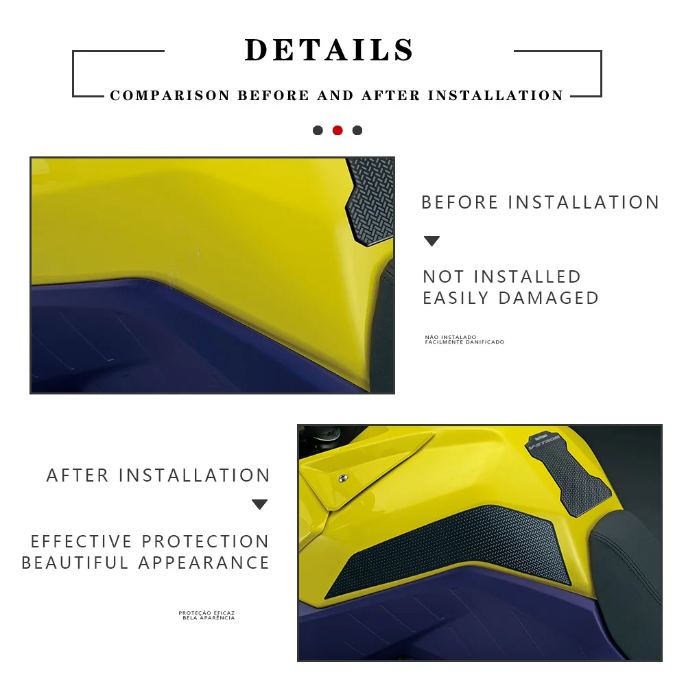 V строрея 800de аксессуары искусственная 3D эпоксидная смола Набор наклеек для SUZUKI