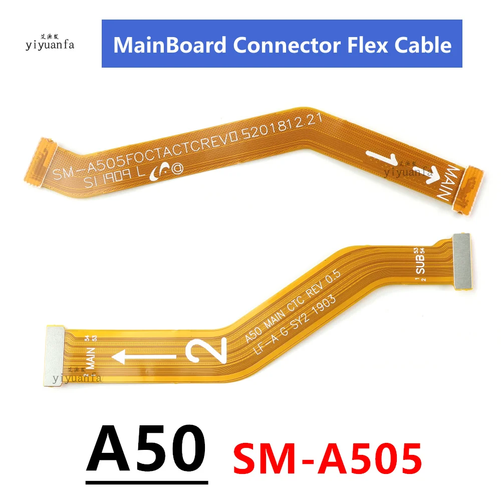 Основная материнская плата гибкий ЖК-кабель для Samsung Galaxy A50 SM-A505F ленточный кабель