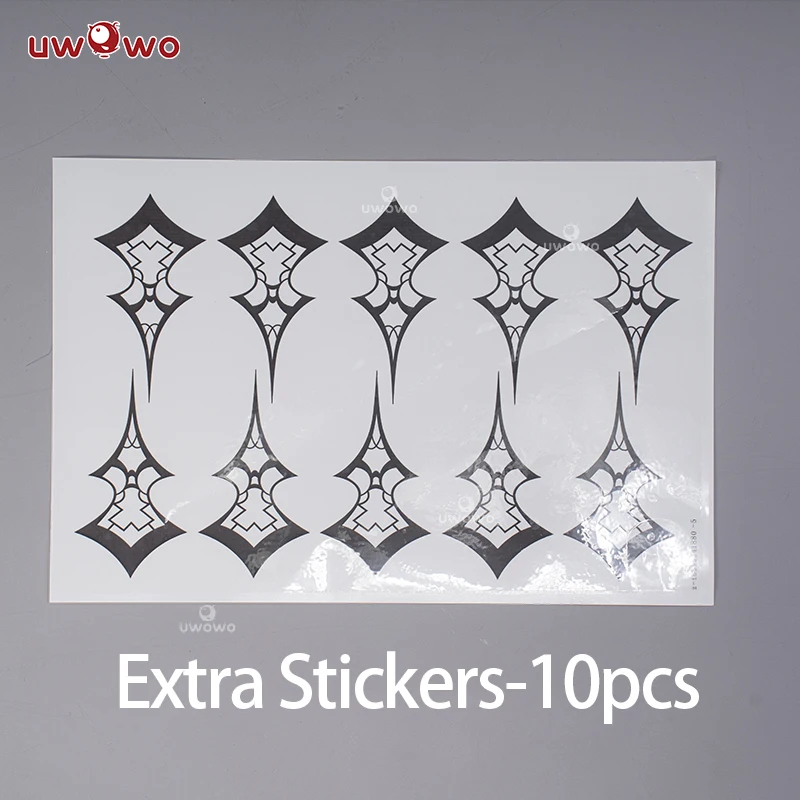 

UWOWO Janus Cosplay Game Azur Lane Devil Halloween Cute Sexy Extra Stickers Separately