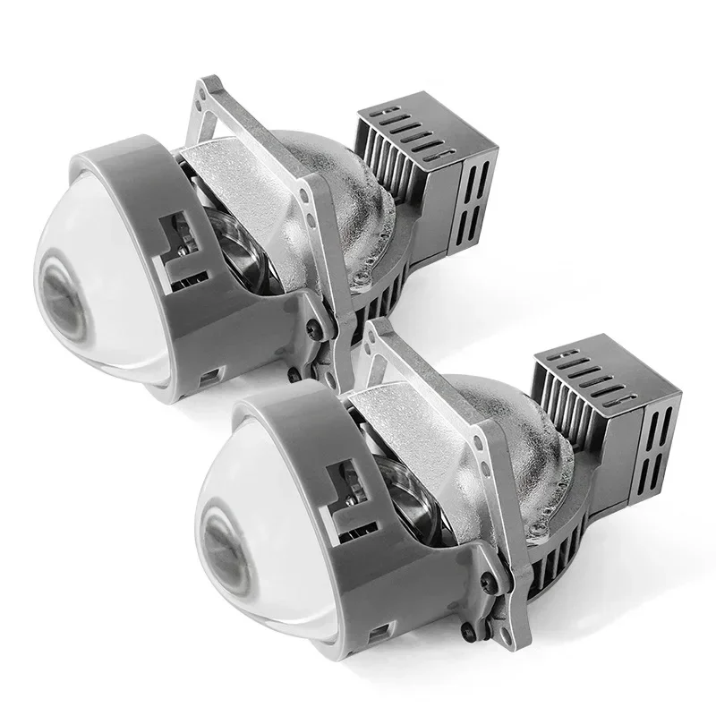 3-дюймовый мощный двухобъективный проектор с двумя линзами Ультраяркий лазерный