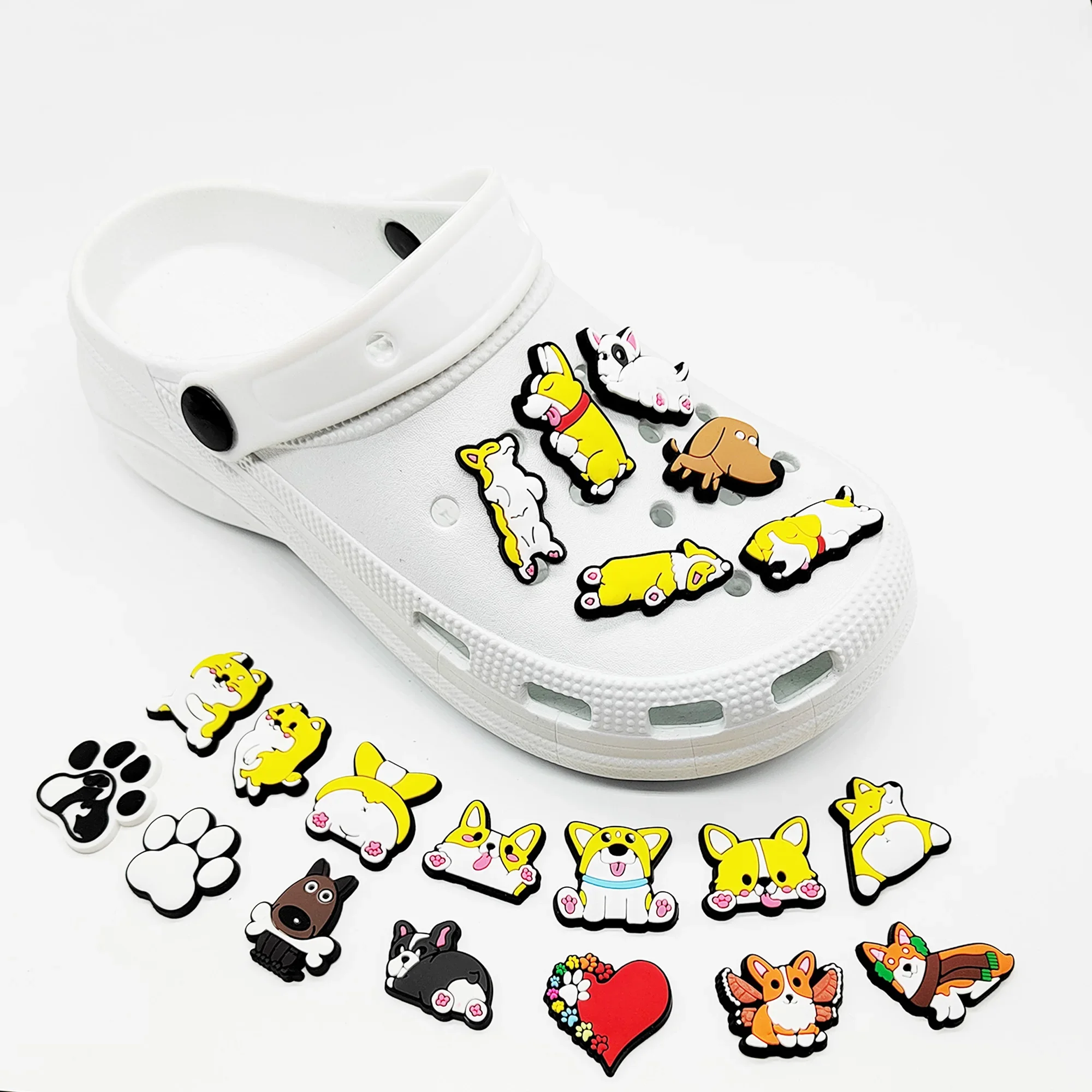 

Распродажа, 1 шт., Новое поступление, подвески для собак из ПВХ, аксессуары для обуви, Детские дизайнерские украшения, «сделай сам», Croc Jibz