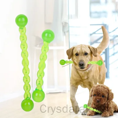 

Dog Teeth Stick Dog Toys Environmental Food Grade Material Tooth Cleaning Chew Treat Dog Training Toy Can Float Rubber Rod
