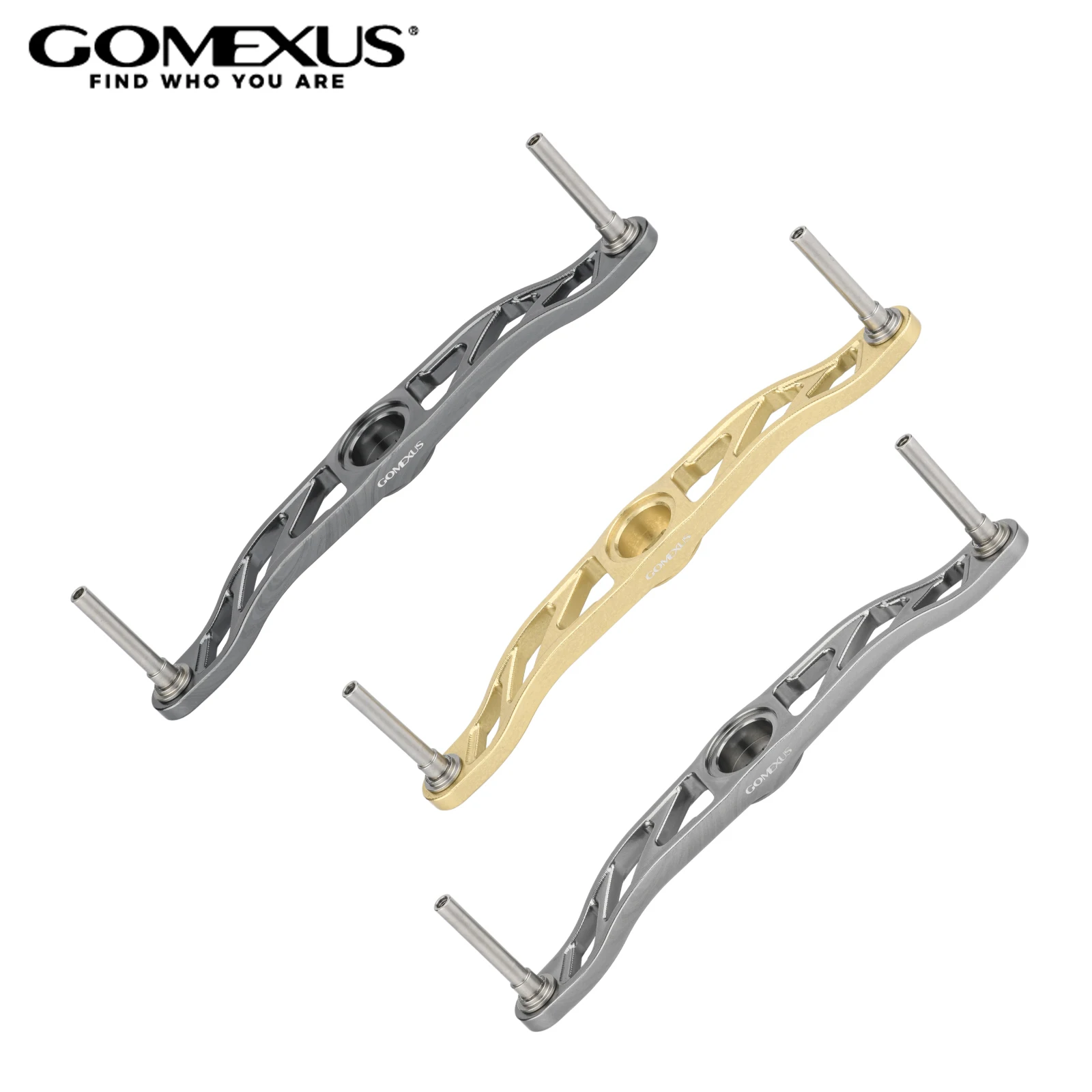 Фото Gomexus 120 мм, алюминиевый сплав, двойное крепление, совместимо с Shimano и Daiwa (незначительные дефекты) №2
