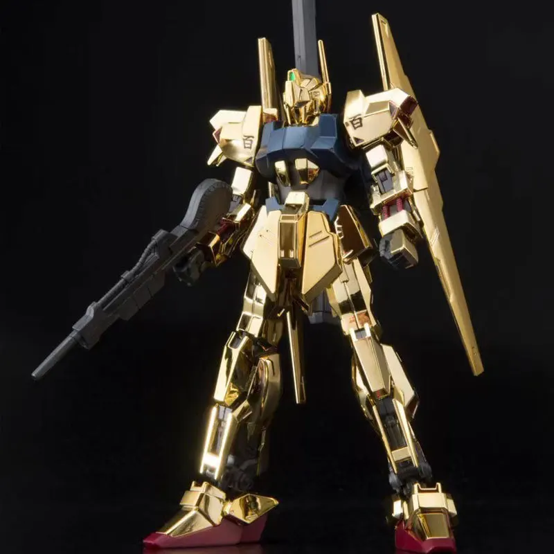 Bandai Hyaku Shiki Модель Jms Hg 1/144 Msn-00100 Коллекция роботов Высококачественная