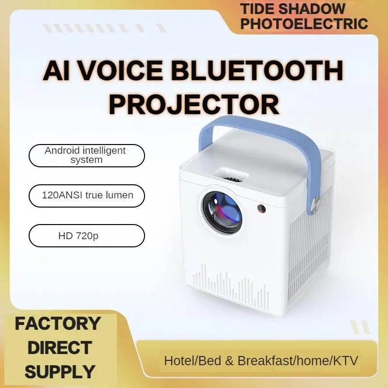 

CY301 WiFi 1080P Projector Supported Clear Image Projection with Easy Remote Control Projector usb projector Free delivery!