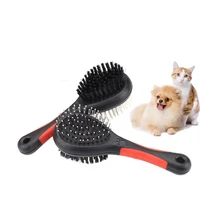 new double sided pet comb dog brush beauty comb for cats dogs hair removal soft brush pet comb grooming product care tool