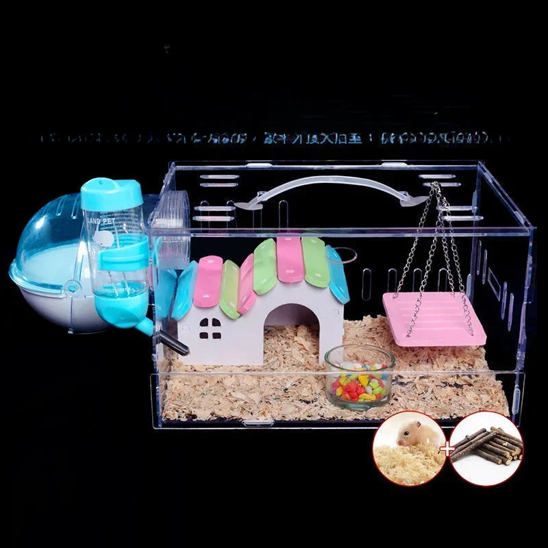 Детская Клетка Для Домашних Животных Gold Bear Акриловая Прозрачная Полноразмерная