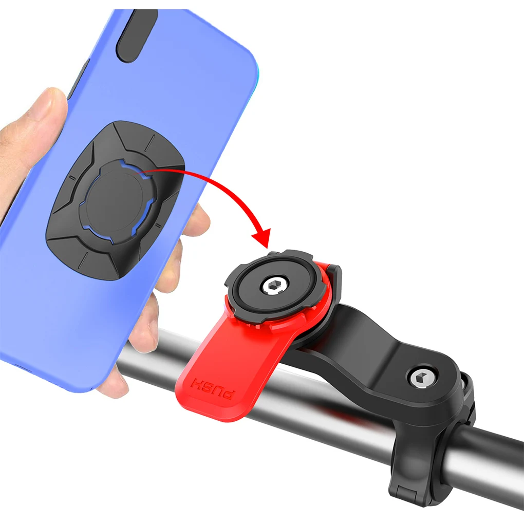 

Bicycle Smartphone Bracket Mount 360 Degrees Stand Holder Scooter motorcycle Mount Phone Support Rack For Outdoor Riding Biking