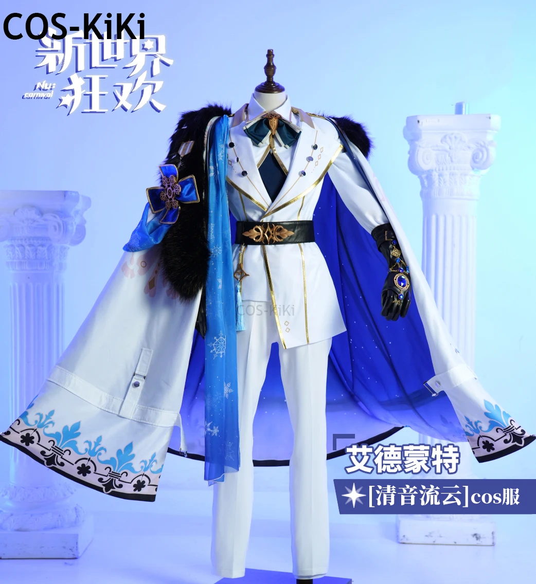 Фото COS-KiKi Nu: Карнавал Эдмонд Цин Инь Лю Юнь Игровой Костюм Великолепная Униформа Косплей Костюм Хэллоуин Вечеринка Наряд Мужчины XS-XXL №1