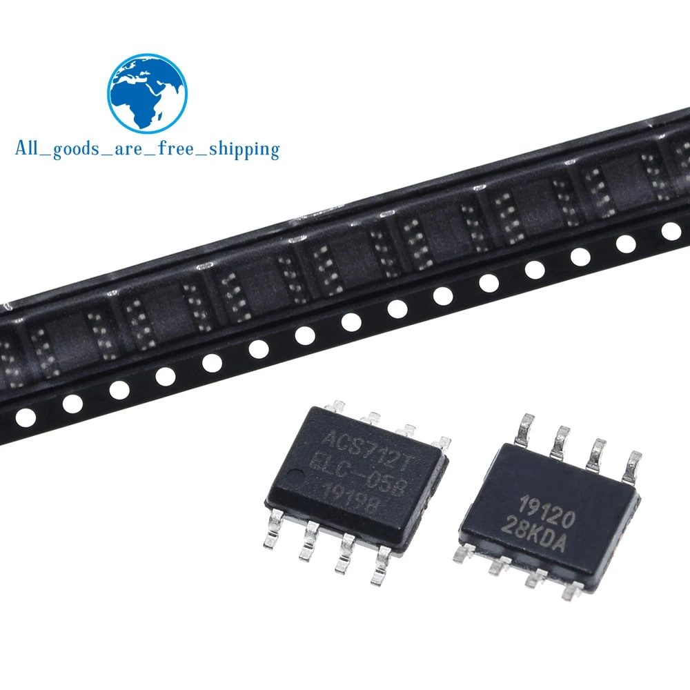 

TZT датчики тока ACS712ELCTR-05B 10шт