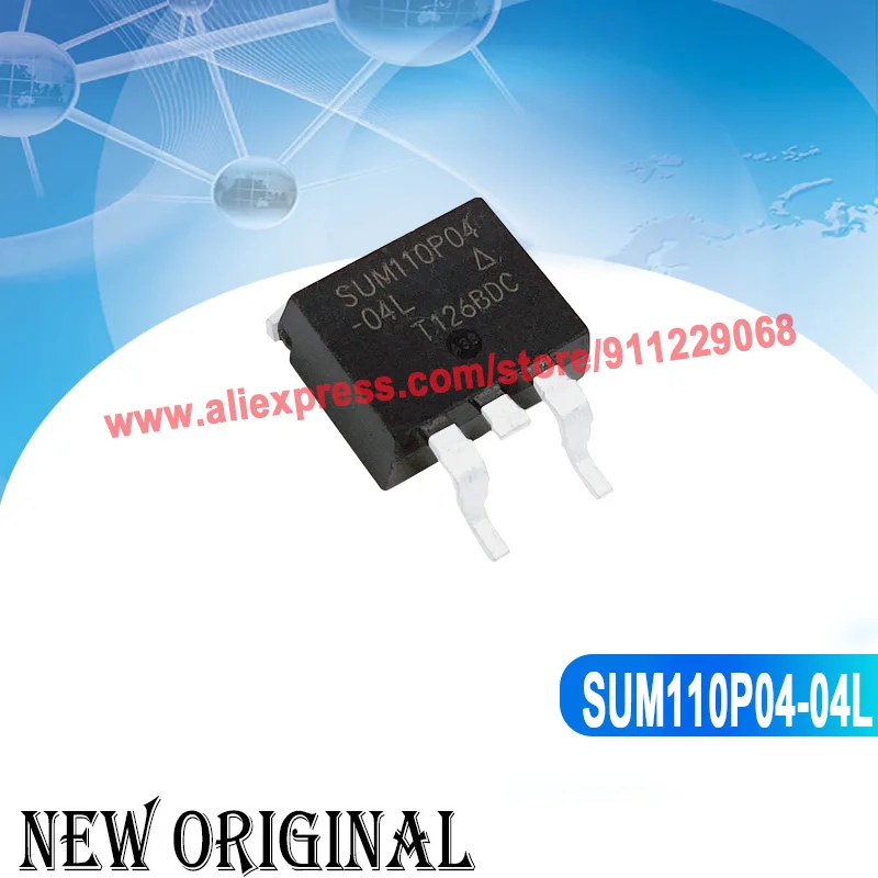 (5 шт.) SUM110P04-04L-263 -40V -110A / FQB8N60CF 8N60CF-263/G03H1202 IGB03N120H2 1200V 3A / 5N2307 230V 27A TO-263