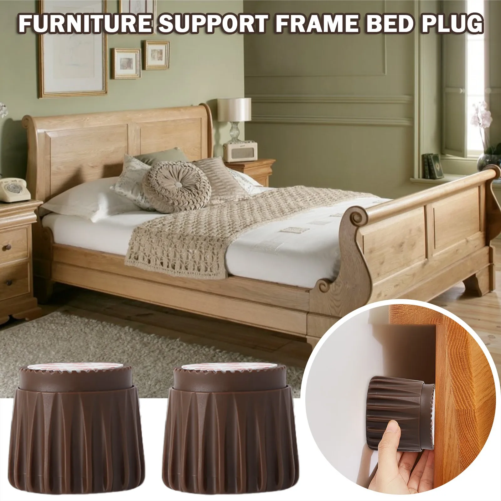 

Furniture Protector from Dogs for Loveseat 2 Pack Holders Adjustable Pads Easy To Install Support Stabilizers