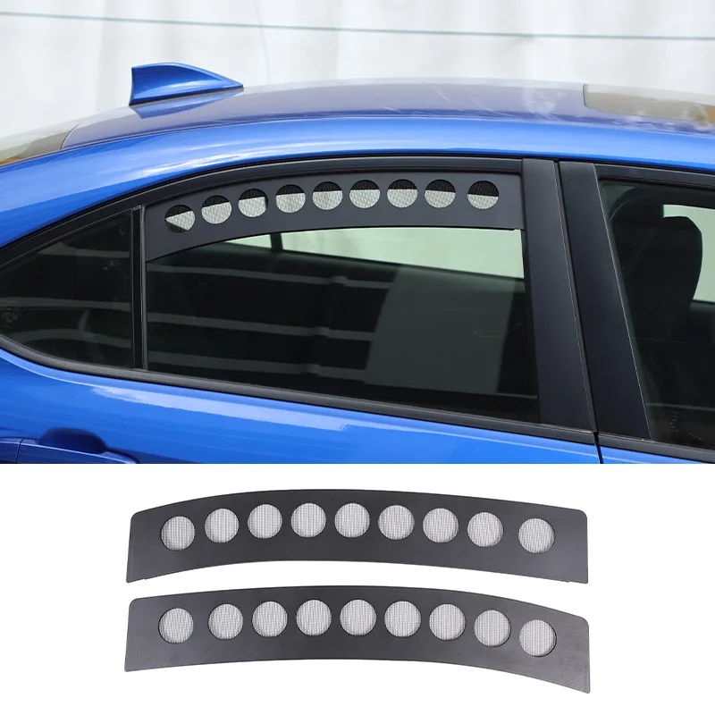 

Для Subaru WRX 2021 2022 2023 из алюминиевого сплава Автомобильная задняя боковая оконная вентиляционная панель декоративные аксессуары для модификации