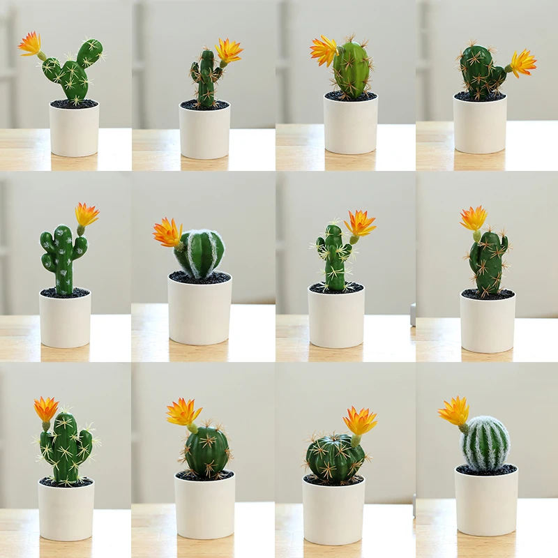 

1 шт., пластиковый Кактус в горшке