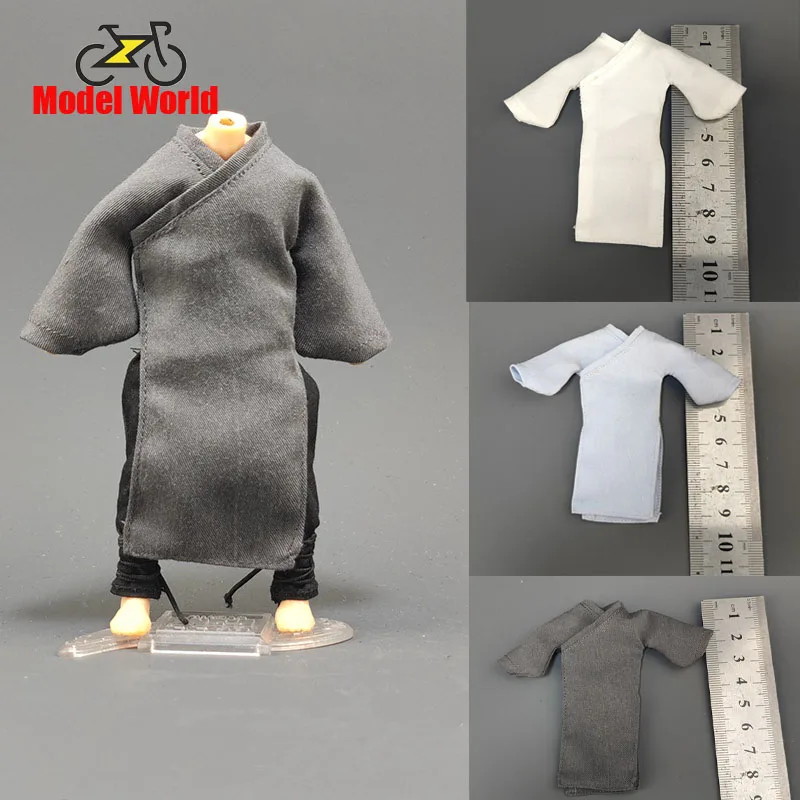 

1/18 Scale male dolls clothes 3.75 inches BFS Chinese robe