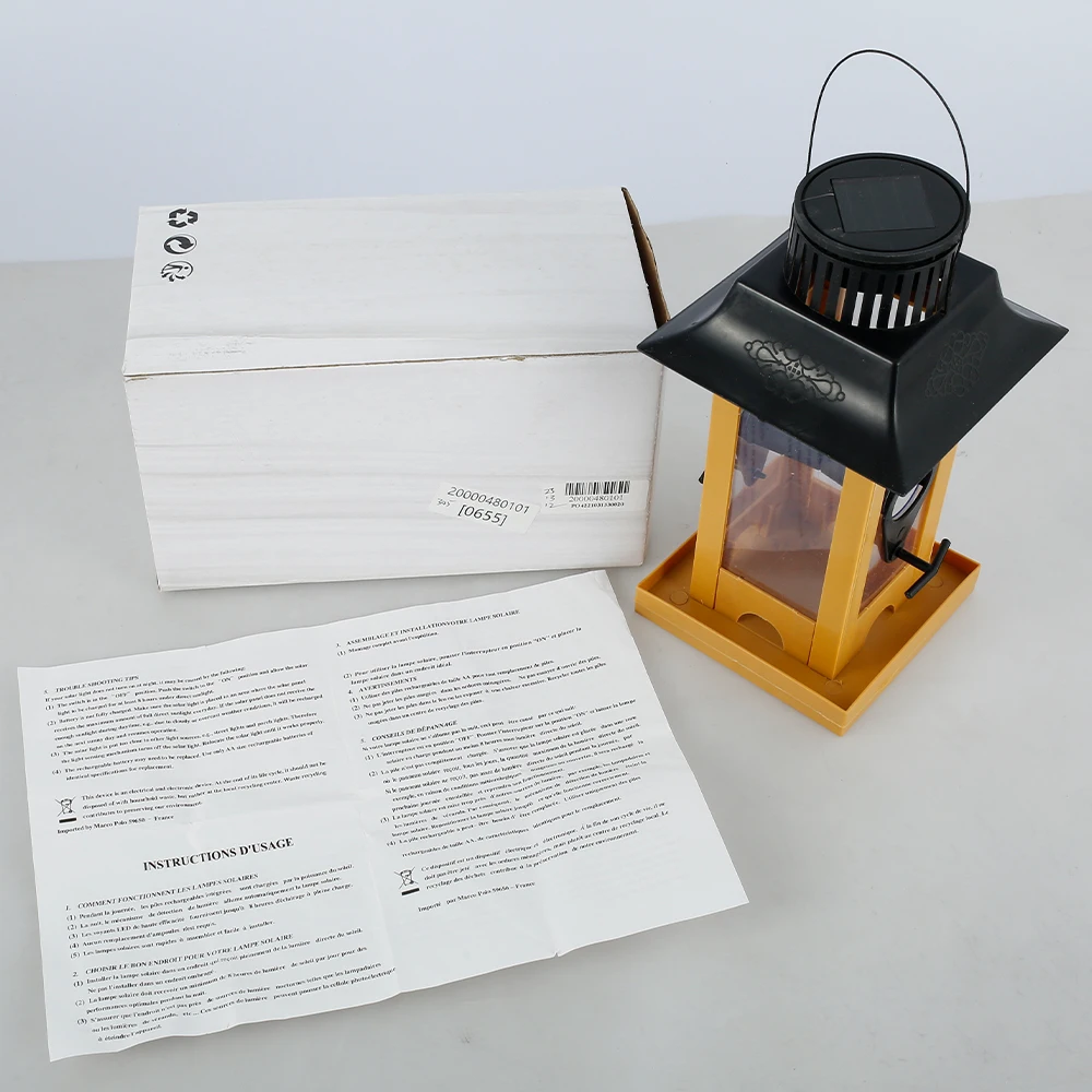 

Светофидер для птиц на солнечной батарее, садовый фонарь, подвесная станция для кормления, уличный пищевой контейнер, декорация, Новинка