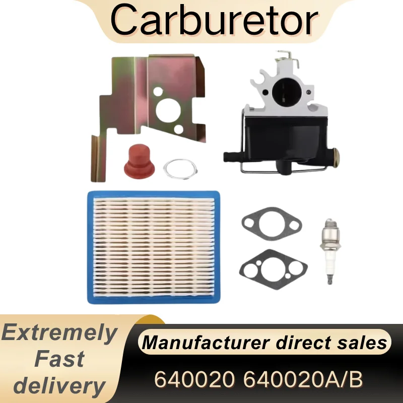 Карбюратор 640020 A B VLV126 VLV60 VLV50 VLV55 VLV65 VLV66 VLV126A 6 5HP 75HP Двигатель Газонокосилка