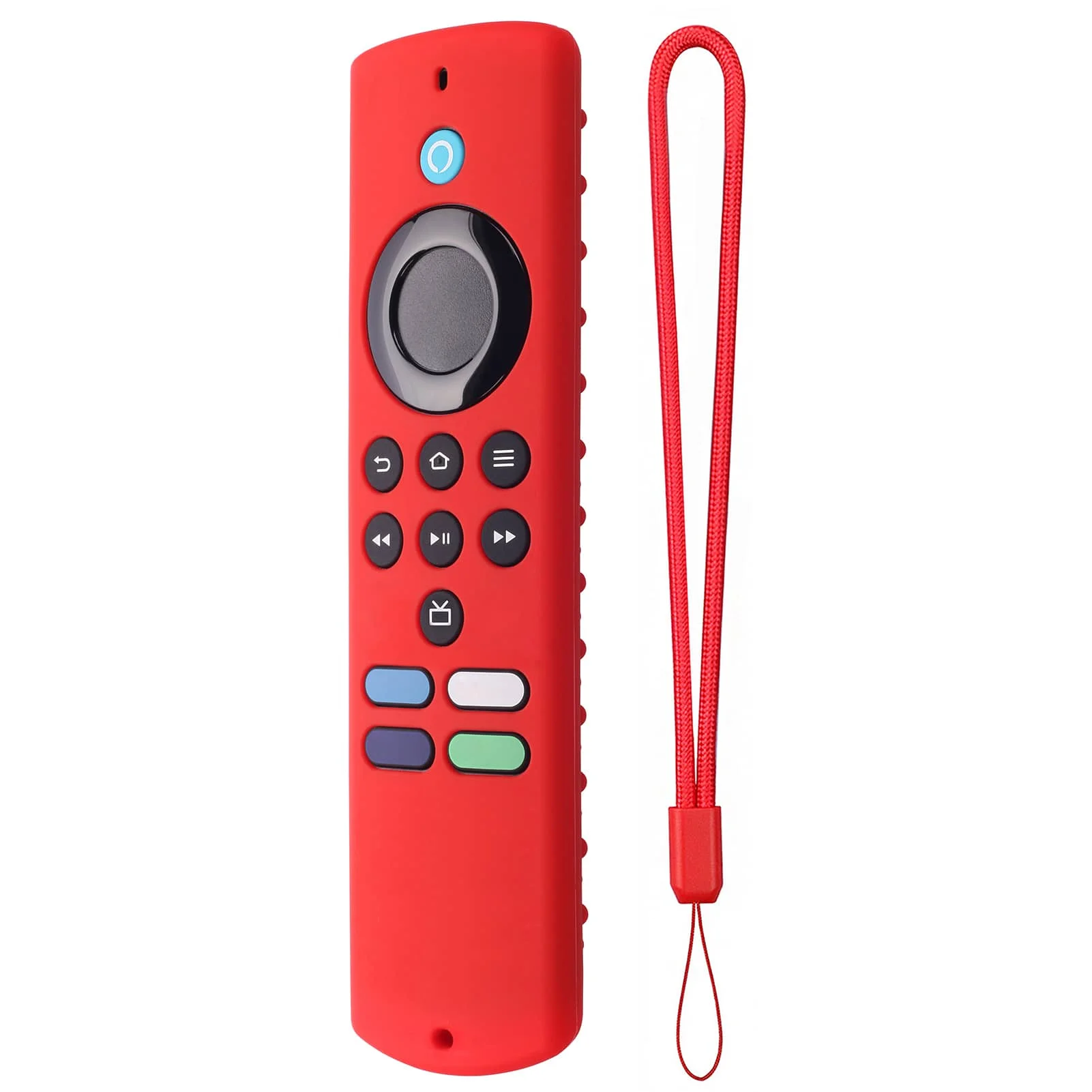 

Remote Cover Replacement For Fire-TV Stick Lite 2021 Shockproof Anti-Slip Replacement Protective Cover Case For Fire-TV Stick