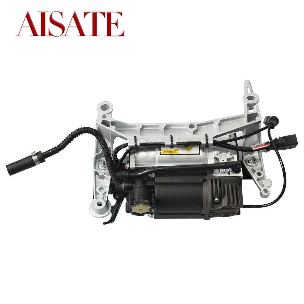 Воздушная подвеска компрессор насос с кронштейном + труба для Audi Q7 7L8616006A 7L8616006C