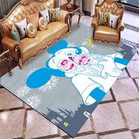 disney minnie mickey mouse play mat floor mat bedroom carpet bathroom carpet living room children gift home decor