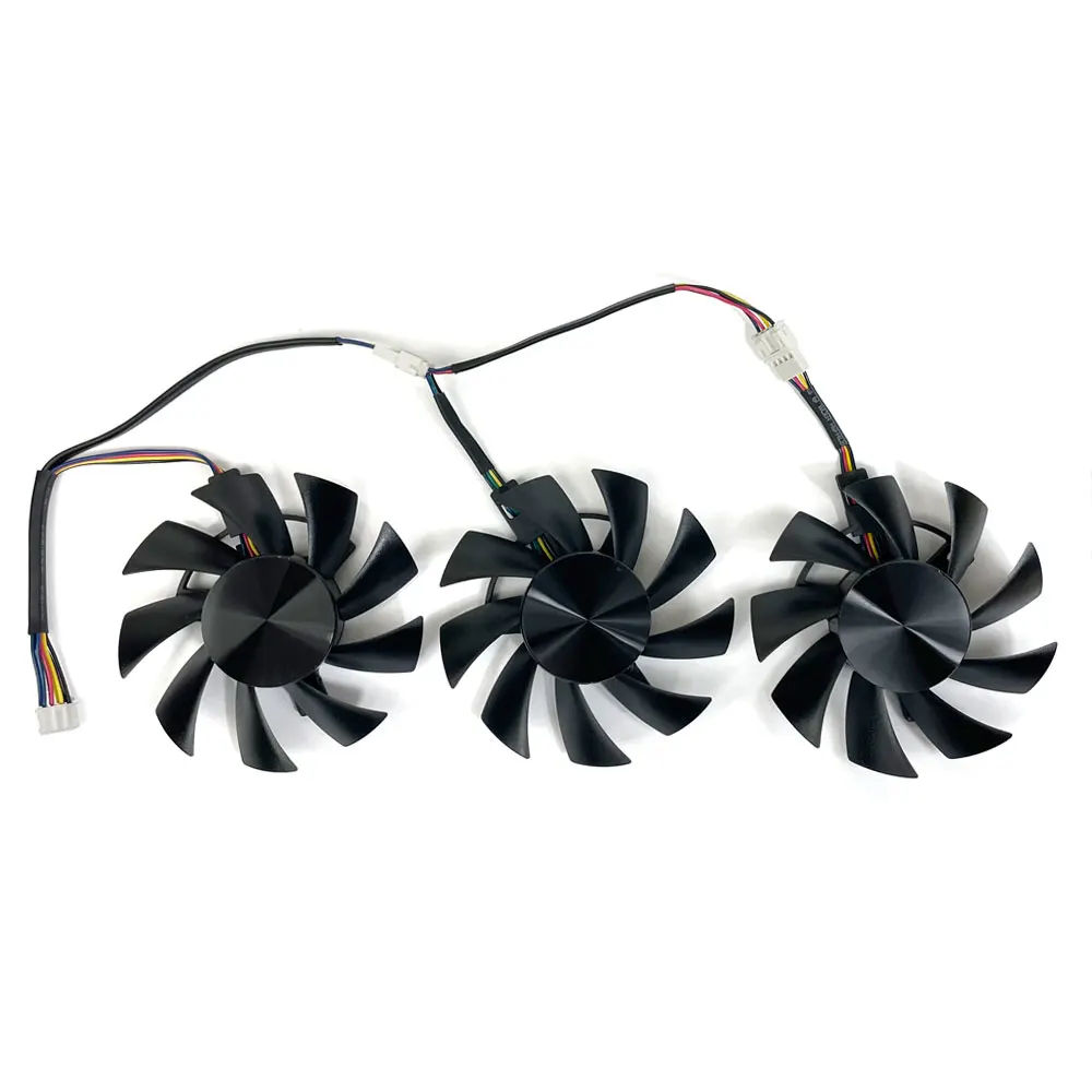 Новый 75 мм T128015BU PLA08015S12HH охлаждающий вентилятор для графики TUF Gaming X3 RX5700 RX5700XT для ASUS TUF Gaming X3 RX 5700 XT RX 5700 XT