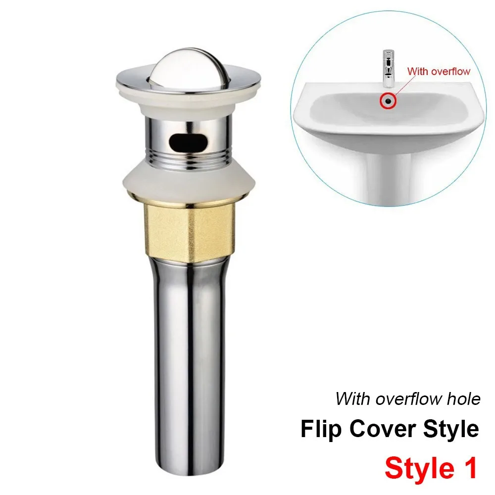 

Слив для раковины из латуни