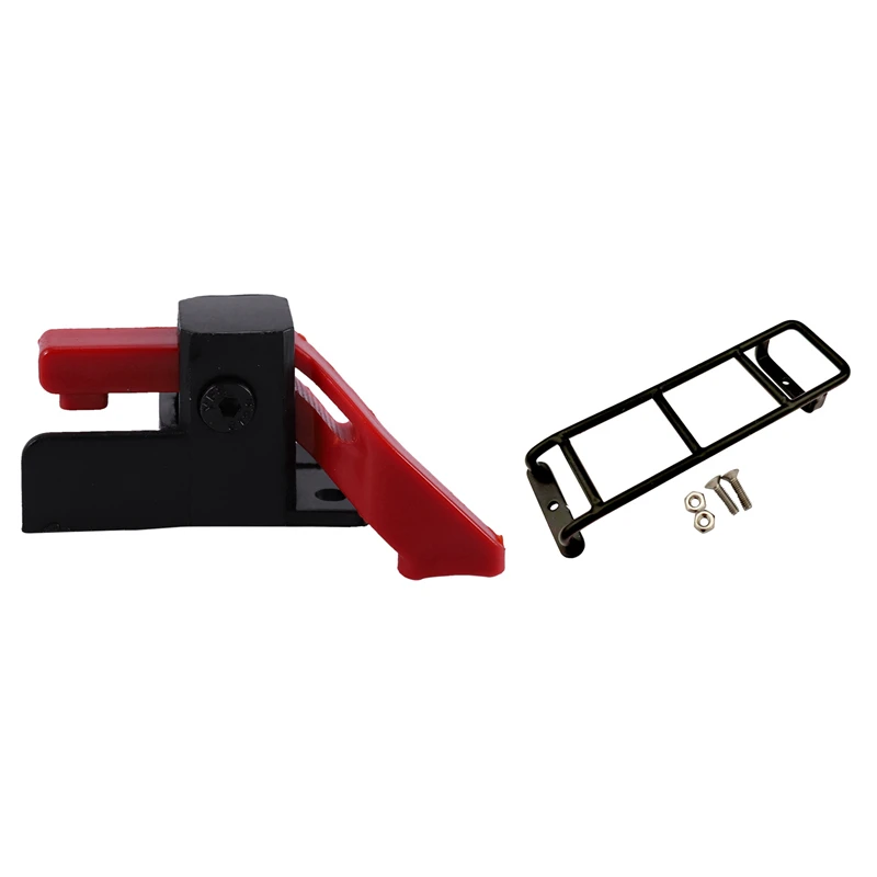 

ESC Easy Start Trigger Power Switch With Metal Straight Ladder Mini Stairs For TRX-4 RC4WD D90 D110 1/10 RC Car