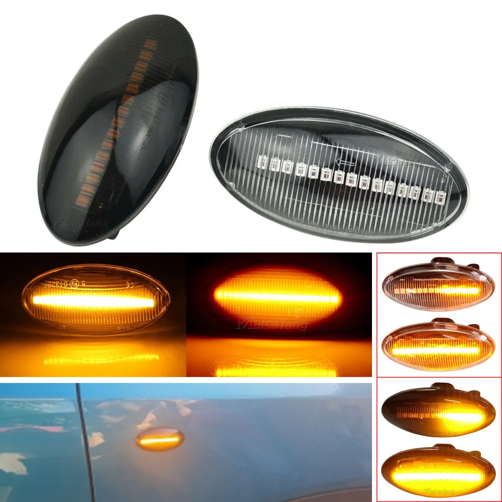 

Car Turn Signal LED Dynamic Side Marker Flowing Water Light Blinker Lamp For Suzuki Swift Jimmy SX4 Alto Grand Vitara APV Arena