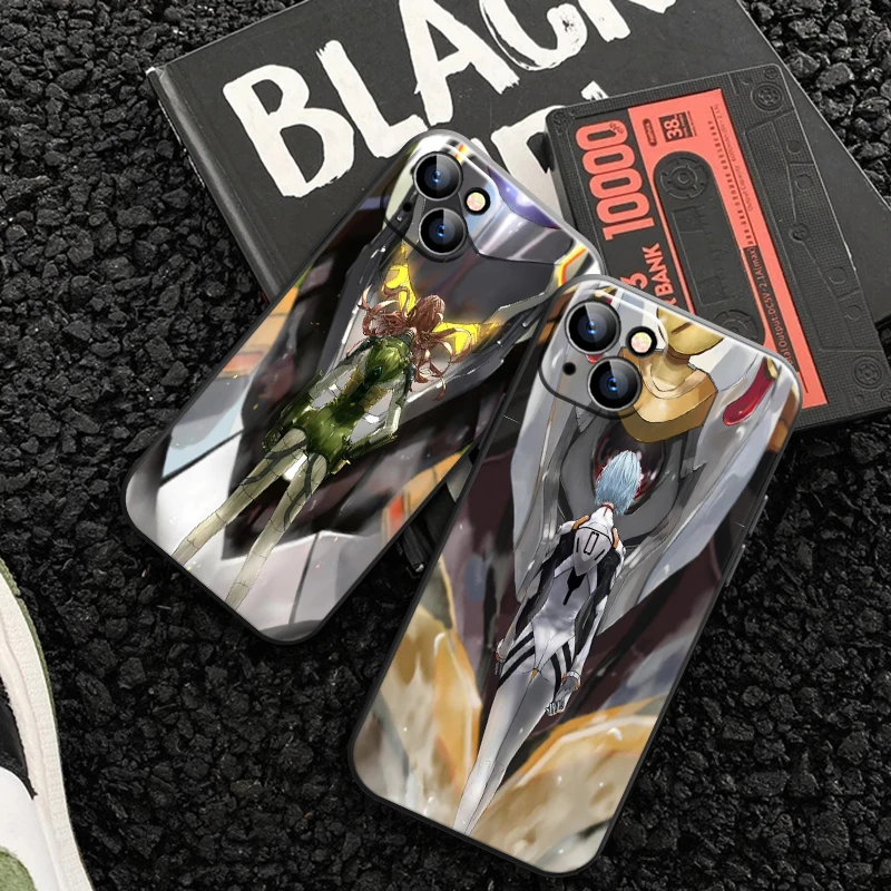 

Neon Genesis Evangelion EVA For iPhone 11 12 13 Pro MAX 7 8 6 6S Plus SE 2020 X XR XS MAX 13 12 Mini Phone Protect Case Cartoon