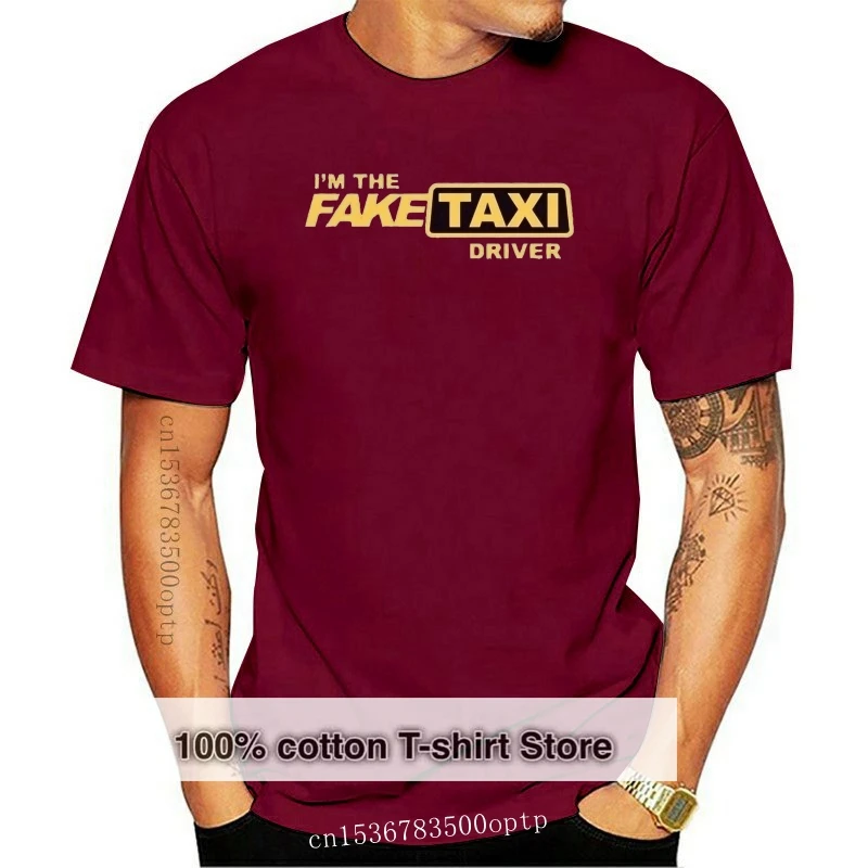 Футболка FakeTaxi I'm the false Taxi Driver вдохновленная дизайнерская футболка для мужчин