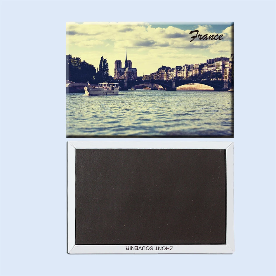 

Сувениры для путешествий, креативный холодильник с красивым озёрным мостом в Париже, Франции, 22799