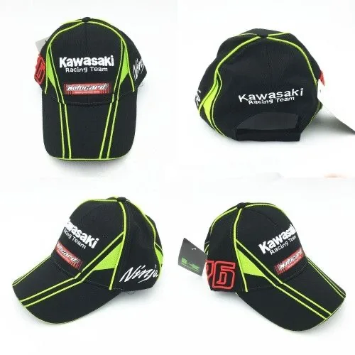 

2023 latest official flagship store free shipping Kawasaki embroidery racing motorcycle riding knight cap baseball cap