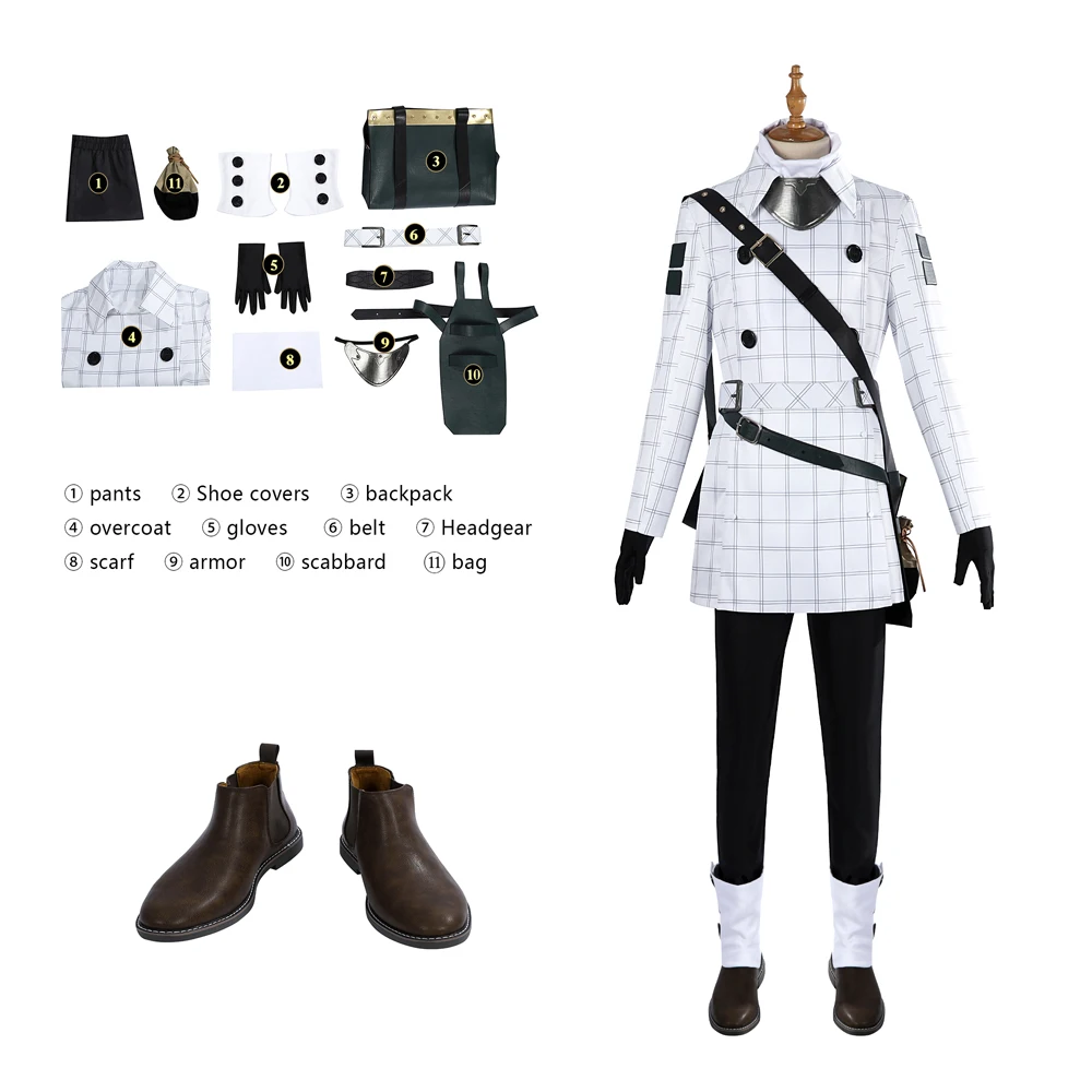 Новая игра Метафор: ReFantazio Elda Молодежный ролевой костюм Хэллоуин Карнавальный для