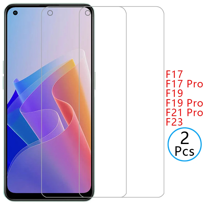 Защита экрана для oppo f23 f21 f17 f19 pro plus 5g защитное закаленное стекло на f 17 19 23 17f 19f 23f 21f f17pro f21pro пленка